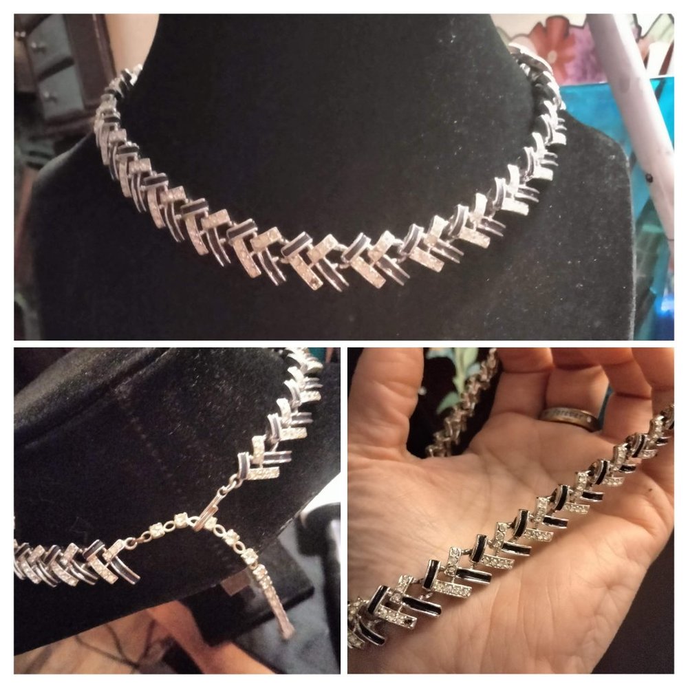 Black & Silver Necklace